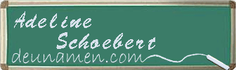 Adeline Schoebert Visitenkarte